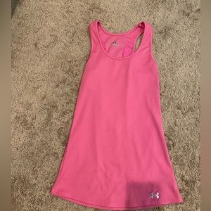 Under Armour size small pink tank top
